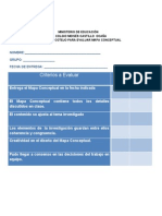 Lista de Cotejo para Evaluar Informe Escrito