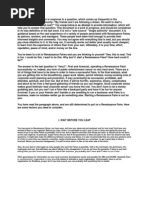 So You Want to Run a Ren Faire