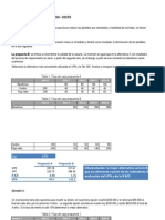 Ejemplo Relación beneficio costo