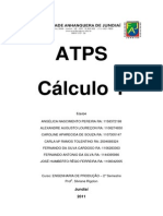 ATPS Cálculo 1