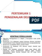 Pertemuan 1