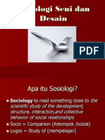 Sosiologi Desain (Sesi 1 & 2)