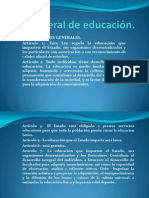 Ley General de Educación - Leygeneraldeeducacin-100708013947