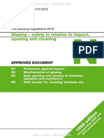 Glazing - Safety in Relation To Impact, Opening and Cleaning