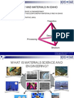 Nuclear Energy and Materials in Idaho