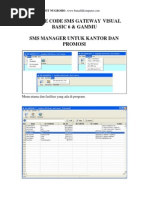 Contoh Program Sms Gateway Vb6 String