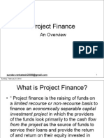 Project Finance An Overview