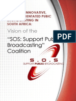 The Vision of The SOS: Support Public Broadcasting Coalition