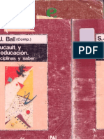 Ball, S. J. et al. - Foucault y la educación [1990]