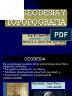 Geodesia y topografía