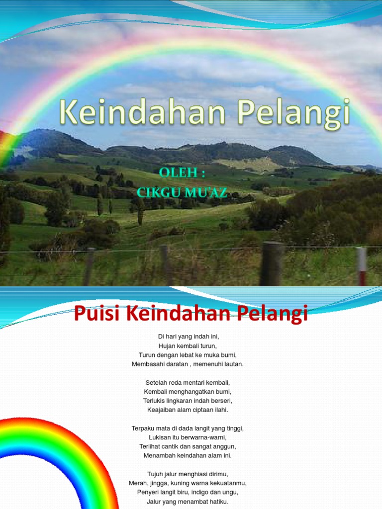 Keindahan Pelangi Pdf