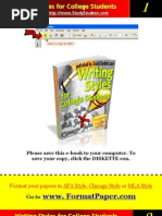 Download Writing Styles for College Students by Peter Gallagher SN21528903 doc pdf