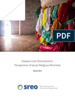 Diaspora and Disinvestment: Perspectives of Syrian Religious Minorities