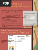 Download Flexi Multiradio BTS Commissioning and Integrationppt NEW by Mohammad Sahid SN215290556 doc pdf