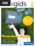 Download Consumentenbond Minigids Belastingaangifte 2013-2014 by ehlaban SN215291376 doc pdf