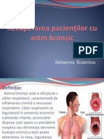 Recuperarea Pacientilor Cu Astm Bronsic