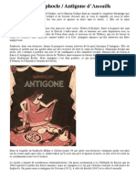 Antigone de Sophocle