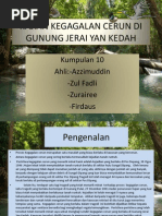 Download Kajian Kegagalan Cerun Di Gunung Jerai Yan Kedah by Che Zai SN215292063 doc pdf
