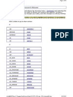 Advance CAD Command Aliases