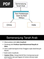 Teori Kedatangan Islam Ke Alam Melayu