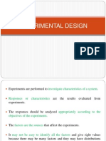 Experimental Design - TQM