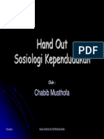 Hand Out Demografi PDF