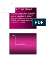 Utility and Demand
