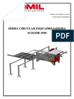 MANUAL CONJUNTOS SCEO-IR 2950 (COM 3° PÉ DE APOIO)