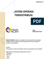 Sistem Operasi Terdistribusi