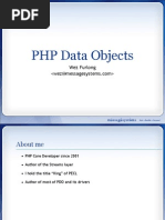 PHP Data Objects: Wez Furlong