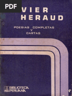 Heraud, Javier - Poesias Completas y Cartas