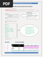 Decoder VHDL Code Using Behavioural Flow Modeling