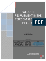 74909997 E Recruitment in Pakistan Telecom Sector Research Article