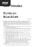 Kirmizi Bisiklet - Can Dundar