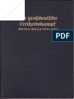 Bouhler, Philipp - Der Großdeutsche Freiheitskampf - Reden Adolf Hitlers - Band 1 - Vom 01.09.1939 Bis 10.03.1940 (1940)