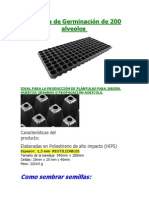 Bandeja de Germinación