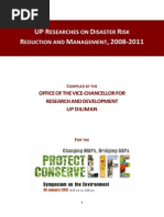 Download Up Researches on Disaster Risk Reduction and Management 2008-2011 Comp by Sandra Day SN215347711 doc pdf
