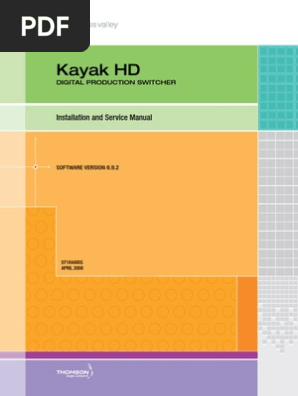 Kayak HD: Installation and Service Manual | PDF | Electromagnetic