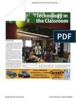 Technology in The Classroom: The #1 Collision Center in N.E. Florida Approved by All Insurance Companies