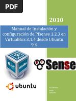 Download Manual de Instalacion de Pfsense en VirtualBox Desde Ubuntu 94 by series09 SN215353748 doc pdf