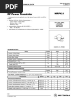 The RF Line: Semiconductor Technical Data