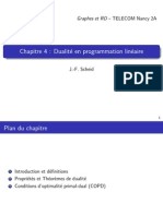 Chapitre 4: Dualit e en Programmation Lin Eaire: Graphes Et RO - TELECOM Nancy 2A