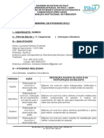 Relatório de Atividades PIBID - Supervisor - Leonardo - 2012.2