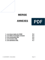 Merise Annexes