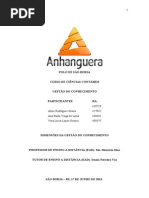 ATPS GESTÃO DO CONHECIMENTO