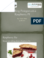 2012-10-02 - Installing Postgres On Raspberry PI