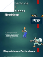 Reglamentación mínimas instalaciones eléctricas