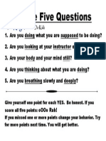 The Five Questions