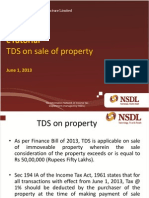 Etutorial - TDS On Property