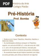 ARTE NA PRÉ-HISTORIA